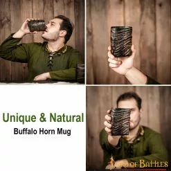 Juego De 2 Copas Medievales Vikingas De Cuerno De Búfalo Auténtico Hechas A Mano 12 Juego De 2 Copas Medievales Vikingas De Cuerno De Búfalo Auténtico Hechas A Mano -Armadura Ventas 4438 2pcs pattern 2 1