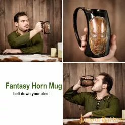 Taza De Cerveza Medieval Vikinga Hecha A Mano Con Auténtico Cuerno De Buey 12 Taza De Cerveza Medieval Vikinga Hecha A Mano Con Auténtico Cuerno De Buey -Armadura Ventas 4439 pattern 2