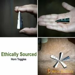 Juego De 5 Alternadores De Dos Tonos Hechos A Mano Con Auténtico Cuerno De Buey -Armadura Ventas 4604 pattern 2