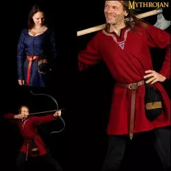 Mythrojan Bolsa De Lana Bordada Con Cordón Para Cinturón: Medieval Vikingo Celta Bolsa Accesorios De Disfraces Monedero, 8 "× 6.5" 13 Mythrojan Bolsa De Lana Bordada Con Cordón Para Cinturón: Medieval Vikingo Celta Bolsa Accesorios De Disfraces Monedero, 8 "× 6.5" -Armadura Ventas 5 13 1