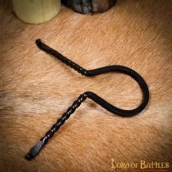 Bebedero De Hierro Forjado A Mano Accesorio Medieval Rústico 13 Bebedero De Hierro Forjado A Mano Accesorio Medieval Rústico -Armadura Ventas 5 15