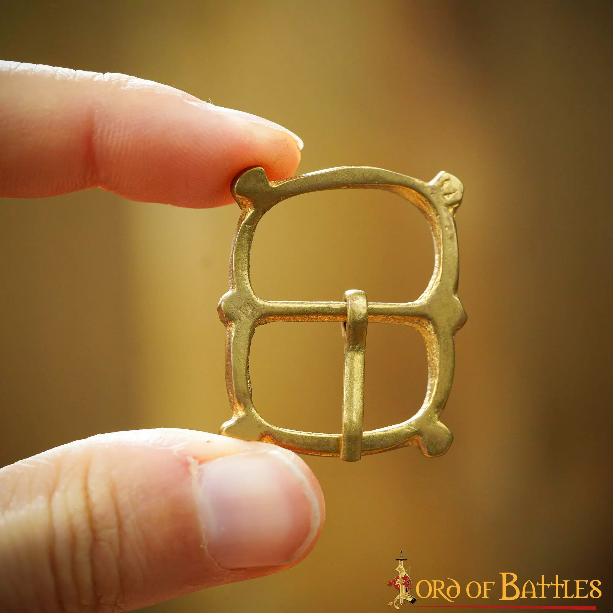 Juego De 5 Hebillas Lisas De Latón Macizo Puro 8 Juego De 5 Hebillas Lisas De Latón Macizo Puro - Imagen 6