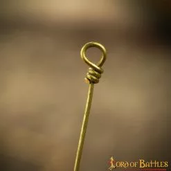 Juego De 6 Broches Medievales Funcionales De Latón Puro Para Ropa -Armadura Ventas 5 166