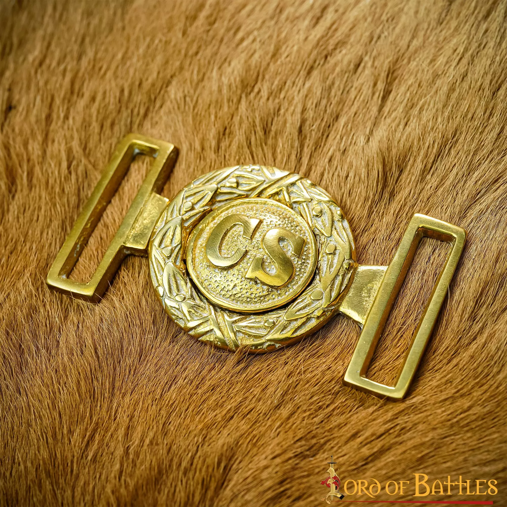 Hebilla De Latón Para Cinturón De Oficiales Confederados De La Guerra Civil 8 Hebilla De Latón Para Cinturón De Oficiales Confederados De La Guerra Civil - Imagen 6