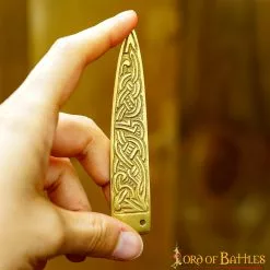 Cinturón De Latón Macizo Con Nudos Celtas Chape Accesorio Funcional Para Ropa 13 Cinturón De Latón Macizo Con Nudos Celtas Chape Accesorio Funcional Para Ropa -Armadura Ventas 5 210