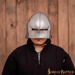Casco Medieval Alemán Sallet Con Forro Acolchado -Armadura Ventas 5 230