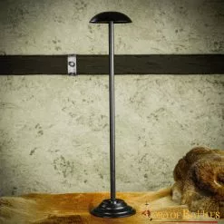 Hierro Hecho A Mano 25″ Alto Casco Soporte Para Cascos Con O Sin Aventail -Armadura Ventas 5 274