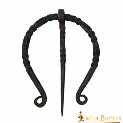 Broche Robusto De Fíbula / Capa Forjado A Mano
