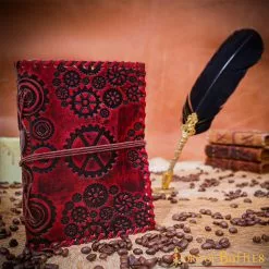 Steampunk Journal Diario De Notas Hecho A Mano En Piel Auténtica 13 Steampunk Journal Diario De Notas Hecho A Mano En Piel Auténtica -Armadura Ventas 5 42 1