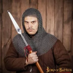 Anillo Redondo De Cota De Malla Clásico, Conificado, DI 9 Mm, Acero Para Muelles -Armadura Ventas 5 79