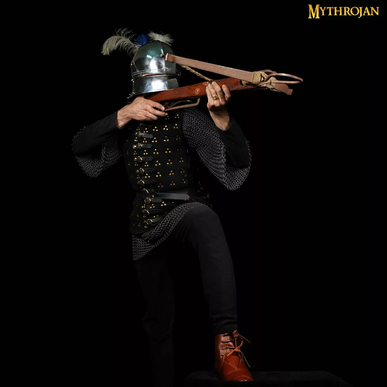 Mythrojan XII Al Siglo XV Zapatos Medievales De Cuero, Ideal Para SCA LARP Reenactment Ren Eventos Medievales Justas, Cuero De Grano Completo, Marrón 4 Mythrojan XII Al Siglo XV Zapatos Medievales De Cuero, Ideal Para SCA LARP Reenactment Ren Eventos Medievales Justas, Cuero De Grano Completo, Marrón - Imagen 2