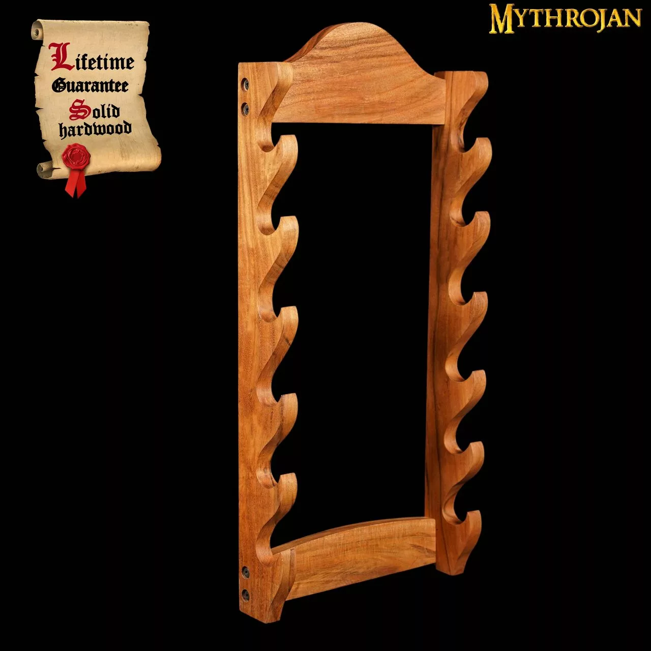 Soporte De Madera Para Espadas Mythrojan De 6 Niveles 7 Soporte De Madera Para Espadas Mythrojan De 6 Niveles - Imagen 5