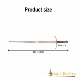 Espada Funcional Gótica Tipo XV Tipología Oakeshott Con Vaina De Cuero Genuino 10 Espada Funcional Gótica Tipo XV Tipología Oakeshott Con Vaina De Cuero Genuino -Armadura Ventas 5105 0007 Group 1 copy