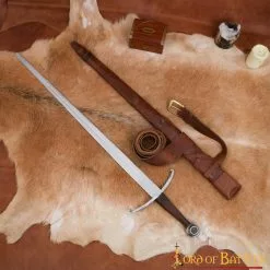 Espada Funcional Gótica Tipo XV Tipología Oakeshott Con Vaina De Cuero Genuino 13 Espada Funcional Gótica Tipo XV Tipología Oakeshott Con Vaina De Cuero Genuino -Armadura Ventas 5105 6