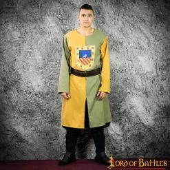 TÚNICA MEDIEVAL BICOLOR -Armadura Ventas 52221GR 1 1