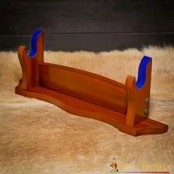 Soporte Para Hachas Y Espadas De Madera Auténtica De Un Solo Nivel Hecho A Mano 13 Soporte Para Hachas Y Espadas De Madera Auténtica De Un Solo Nivel Hecho A Mano -Armadura Ventas 5800 5