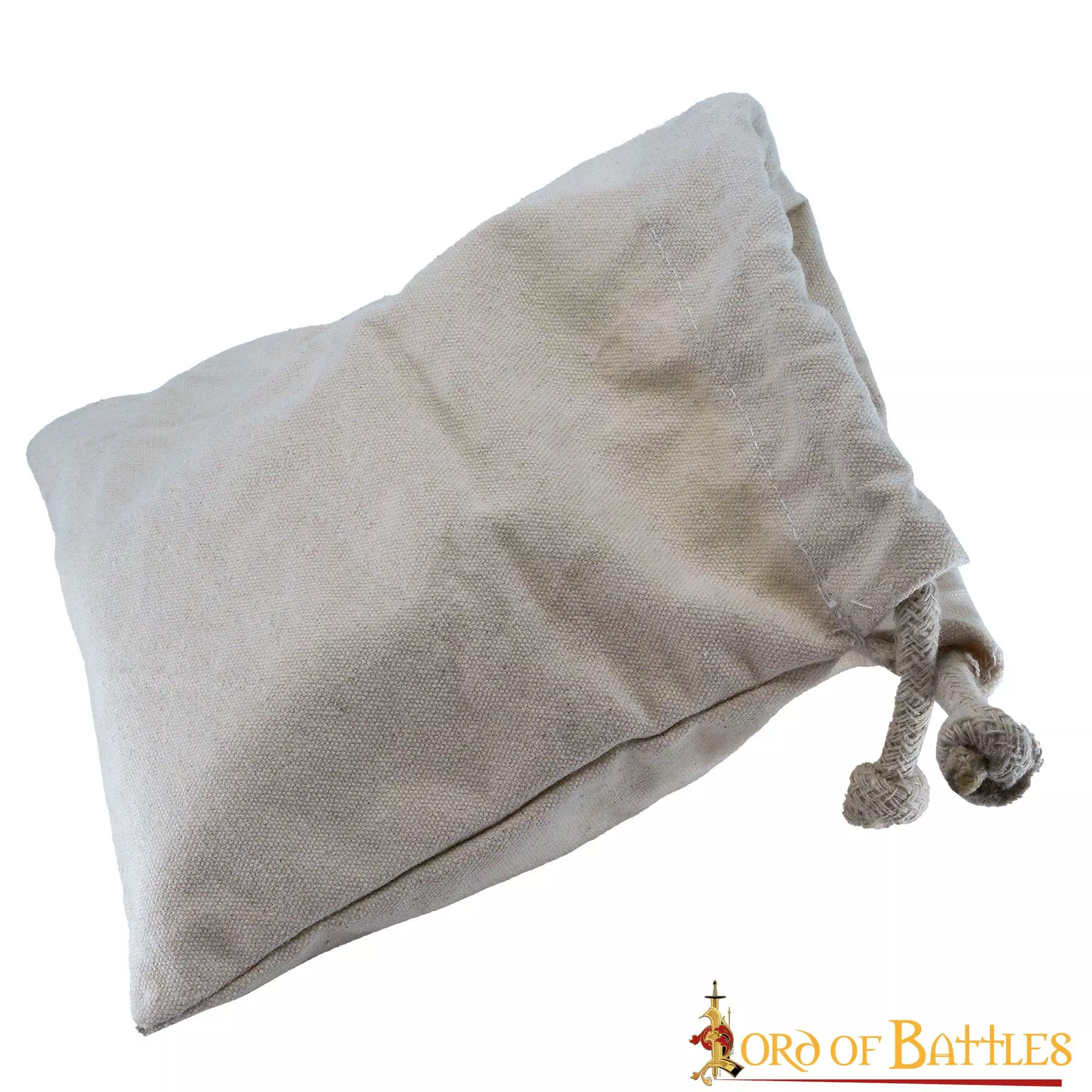 Bolsa Medieval Con Cordón Hecha A Mano Con Lona De Algodón 4 Bolsa Medieval Con Cordón Hecha A Mano Con Lona De Algodón - Imagen 2