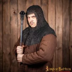 Anilla Plana De Cota De Malla Clásica, Remachada Y Alternada, DI 6 Mm, Natural 13 Anilla Plana De Cota De Malla Clásica, Remachada Y Alternada, DI 6 Mm, Natural -Armadura Ventas 6 107