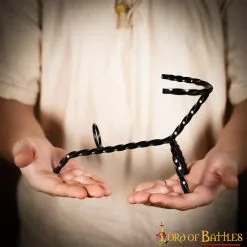 Soporte Medieval De Hierro Forjado A Mano Para Cuernos De Beber -Armadura Ventas 6 15 1