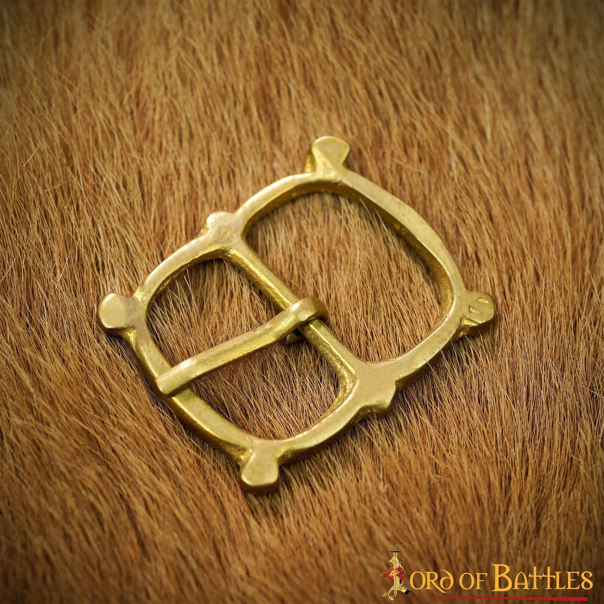 Juego De 5 Hebillas Lisas De Latón Macizo Puro 7 Juego De 5 Hebillas Lisas De Latón Macizo Puro - Imagen 5