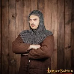 Anillo Redondo De Cota De Malla Clásico, Conificado, DI 9 Mm, Acero Para Muelles