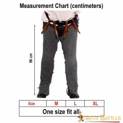 Mallas De Cota De Malla Chausses Mangueras Anillas De Acero Con Tope 5 Mallas De Cota De Malla Chausses Mangueras Anillas De Acero Con Tope -Armadura Ventas 6. LEGGING 3
