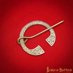 Fíbula Celta De Latón Puro -Armadura Ventas 60549 6