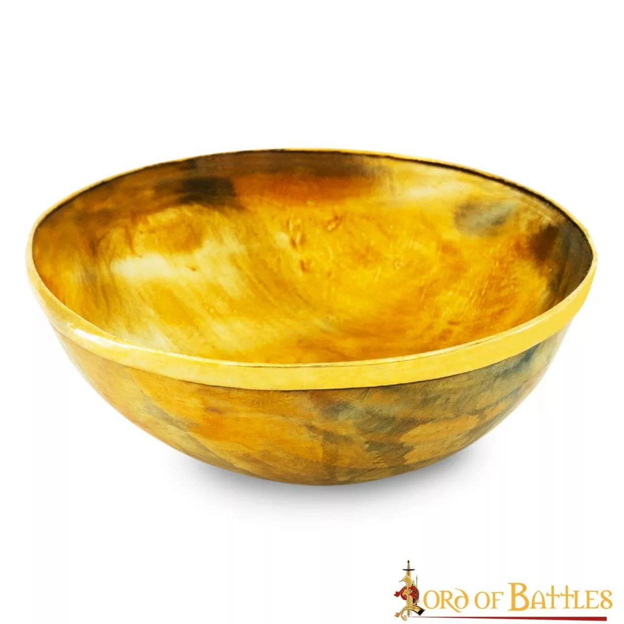 El Vikingo Banquete Tazón De Cuerno Con Borde De Latón Puro Accesorio De Cuerno Genuino 4 El Vikingo Banquete Tazón De Cuerno Con Borde De Latón Puro Accesorio De Cuerno Genuino - Imagen 2