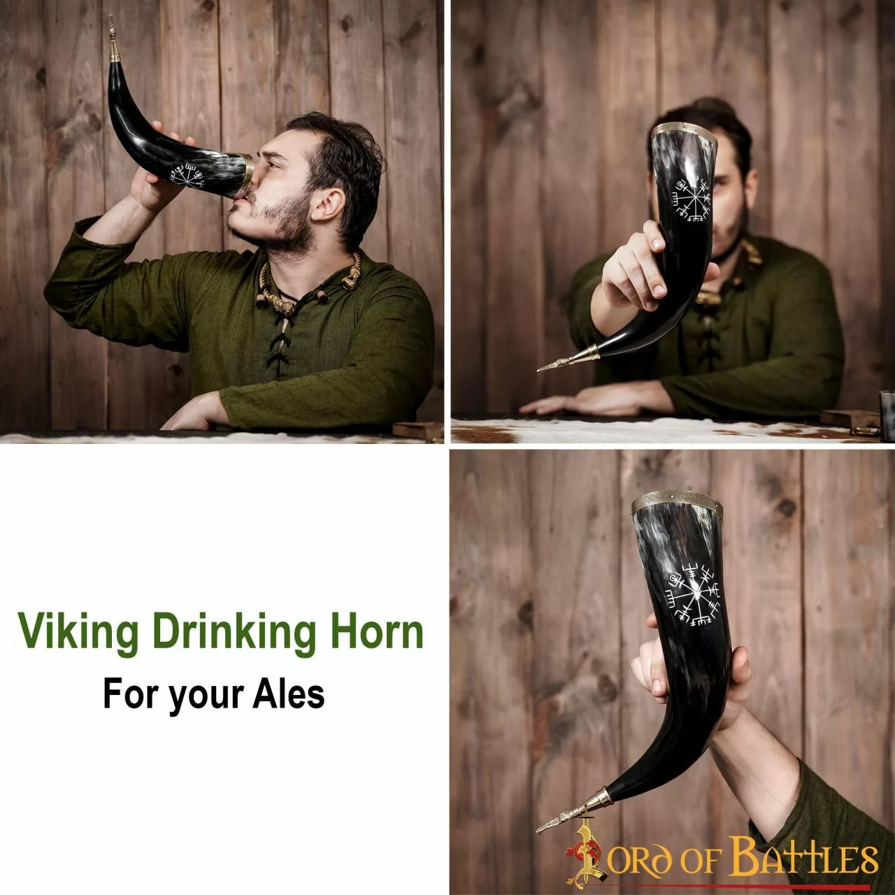 Cuerno Para Beber Vikingo Medieval Cuerno De Buey Auténtico Con Vegvisir Grabado 7 Cuerno Para Beber Vikingo Medieval Cuerno De Buey Auténtico Con Vegvisir Grabado - Imagen 5