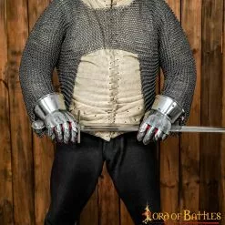 Guanteletes Medievales De Fantasía Con Reloj De Arena -Armadura Ventas 60629 2