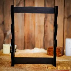 Soporte De Tres Niveles Para Hachas Y Espadas