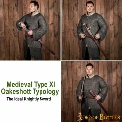 Espada Medieval Tipo XI Tipología Oakeshott Con Vaina De Cuero -Armadura Ventas 60905 pattern 2 1