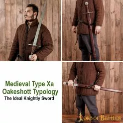 Tipo Medieval Xa Tipología Oakeshott Espada Funcional De Caballero -Armadura Ventas 60906 pattern 2 1 1