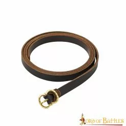 Cinturón De Cuero Liso Para Reenactments LARP
