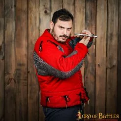 Anillo Plano De Cota De Malla, Remachado Y Alternado, DI 9 Mm, Natural -Armadura Ventas 656N 2