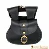Bolsa Medieval De Cuero Con Cinturón De Cuero 1 Bolsa Medieval De Cuero Con Cinturón De Cuero -Armadura Ventas 6704BK 2