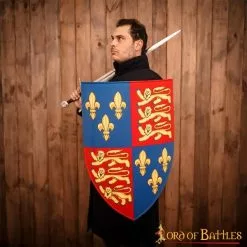 Escudo Del Rey Enrique IV Escudo Real Escudo Decorativo -Armadura Ventas 7 112