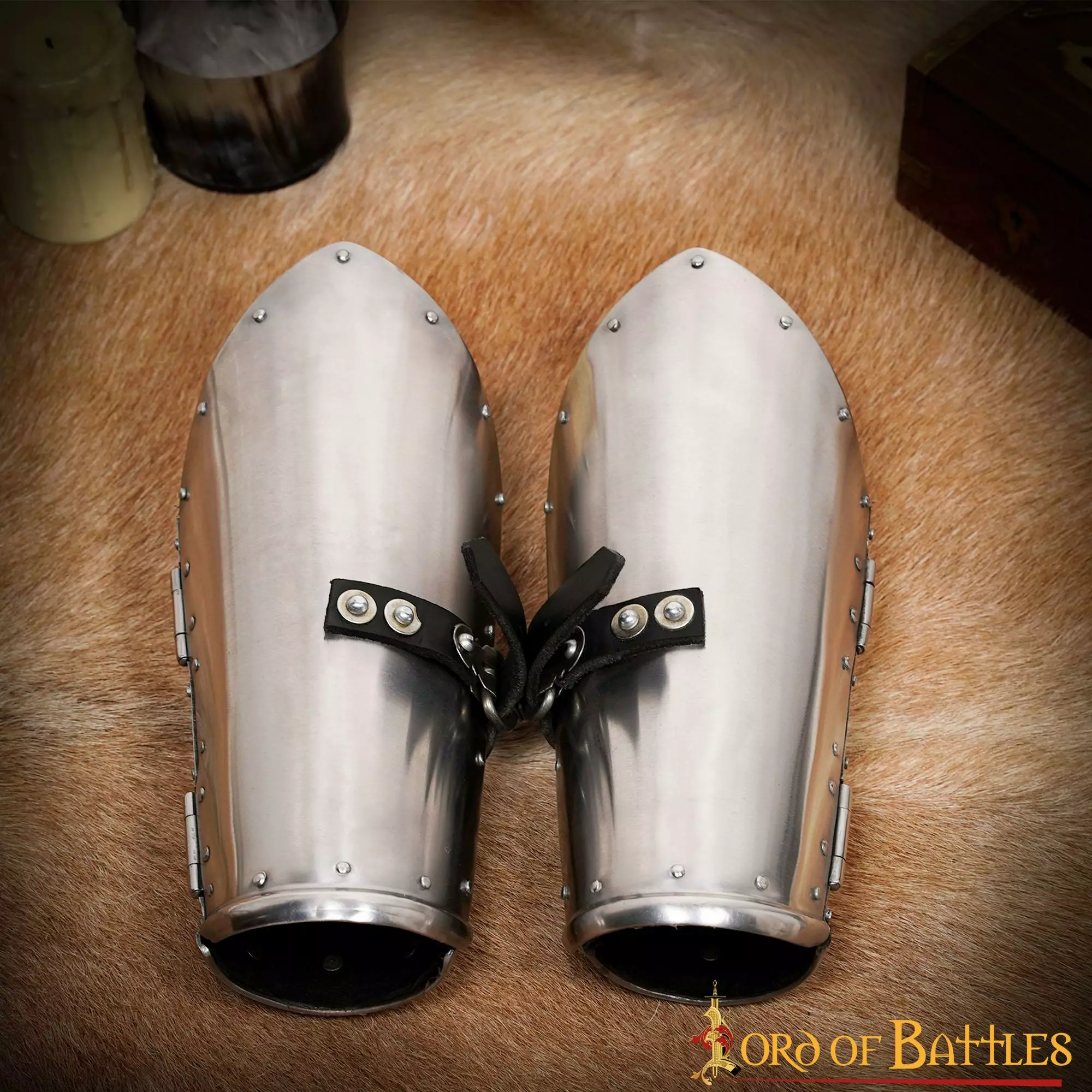 Brazales De Guerrero Armadura Medieval Hecha A Mano Calibre 16 3 Brazales De Guerrero Armadura Medieval Hecha A Mano Calibre 16