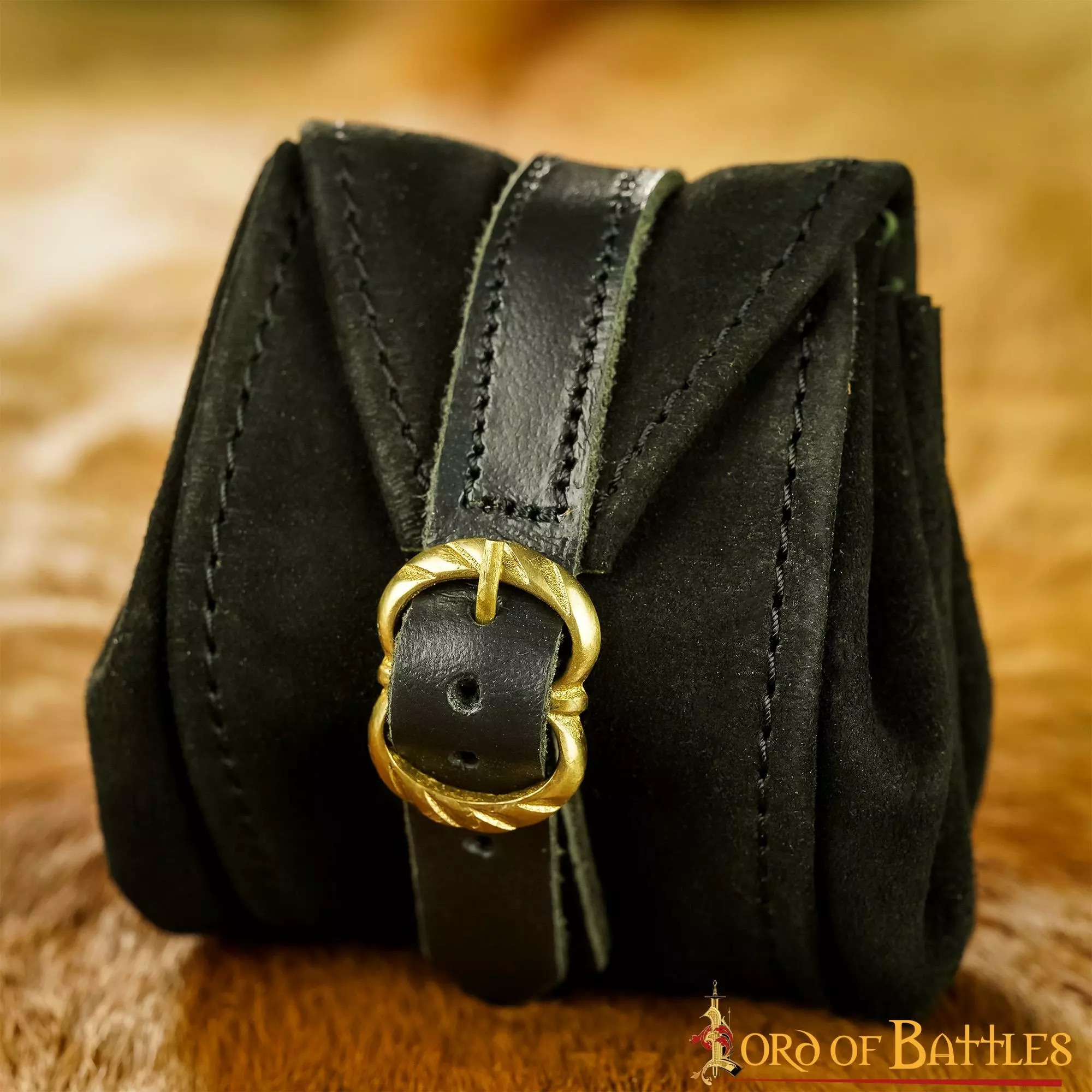 Mini Monedero Medieval Hecho A Mano En Piel Auténtica 8 Mini Monedero Medieval Hecho A Mano En Piel Auténtica - Imagen 6