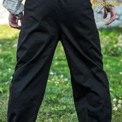 Mythrojan WARRIOR CANVAS TROUSERS Medieval Viking Knight Pirate Algodón -Armadura Ventas 7