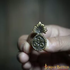 Juego De 5 Monturas O Conchos De Cuero De Latón Antiguo Accesorio Funcional -Armadura Ventas 7 56