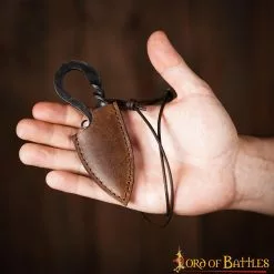 Cuchillo Vikingo De Hierro Forjado A Mano Con Funda De Cuero Auténtico 13 Cuchillo Vikingo De Hierro Forjado A Mano Con Funda De Cuero Auténtico -Armadura Ventas 7 8 2