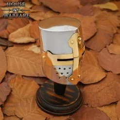 Mini Casco De Caballero Cruzado Con Soporte De Madera -Armadura Ventas 700287 3 1