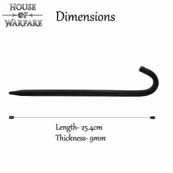 Estaca Medieval Forjada A Mano -Armadura Ventas 700300 2 1 1