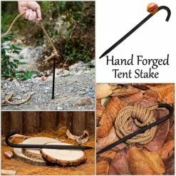 Estaca Medieval Forjada A Mano -Armadura Ventas 700301 Pattern 1