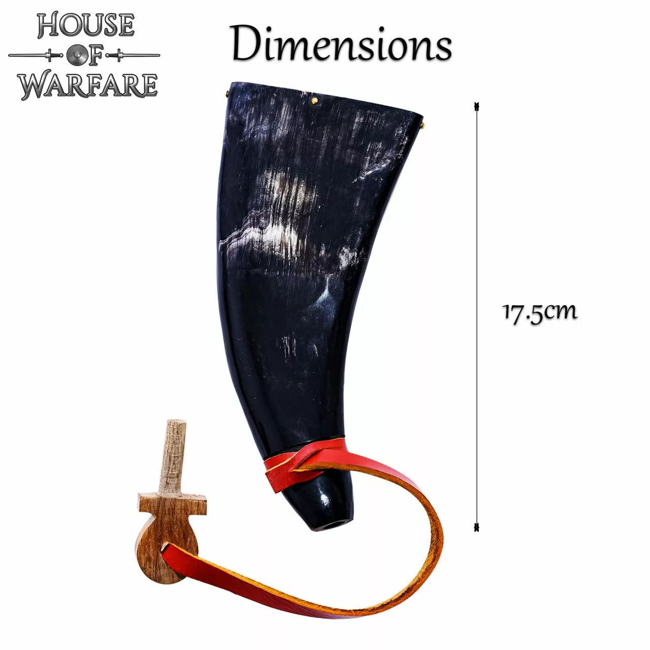 Auténtico Cuerno De Pólvora De La Edad Media 6 Auténtico Cuerno De Pólvora De La Edad Media - Imagen 4