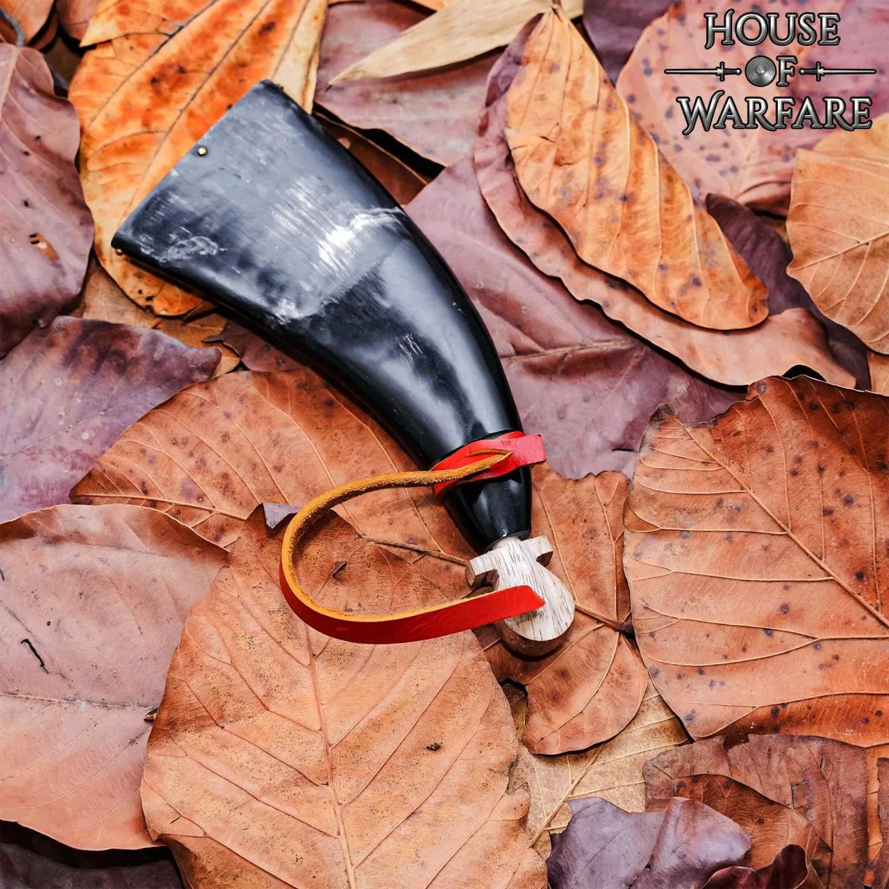 Auténtico Cuerno De Pólvora De La Edad Media 5 Auténtico Cuerno De Pólvora De La Edad Media - Imagen 3