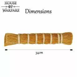 Penacho Bronceado Natural Para Cascos -Armadura Ventas 700355 2 1 1