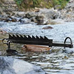 Percha Para Olla / Caldero Gancho Para Trasmallo Forjado A Mano -Armadura Ventas 700408 3