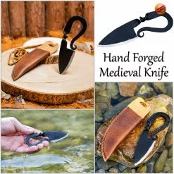 Cuchillo Medieval Forjado A Mano -Armadura Ventas 700418 Pattern 1 2